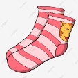 Apparel Cartoon Sock Striped Socks, Socks Clipart, Winter, Warm Socks PNG  Transparent Clipart Image and PSD File for Free Download